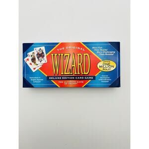 The Original Wizard Deluxe Edition Card Game Complete Very Good Condition